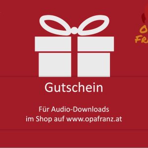 Gutschein Audio-Downloads
